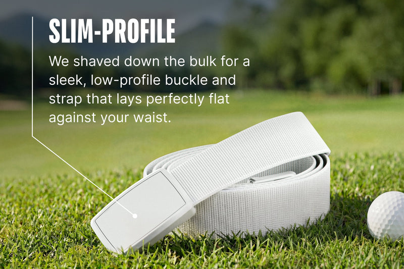 Groove Golf Belt Pro® - White